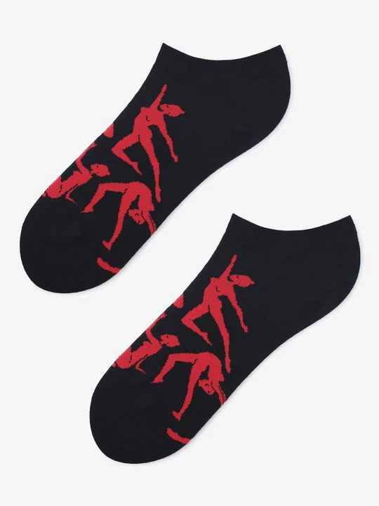 Zdjęcie produktu Stopki męskie z grafiką gimnastyczek Footies Men Gymnasts Marilyn