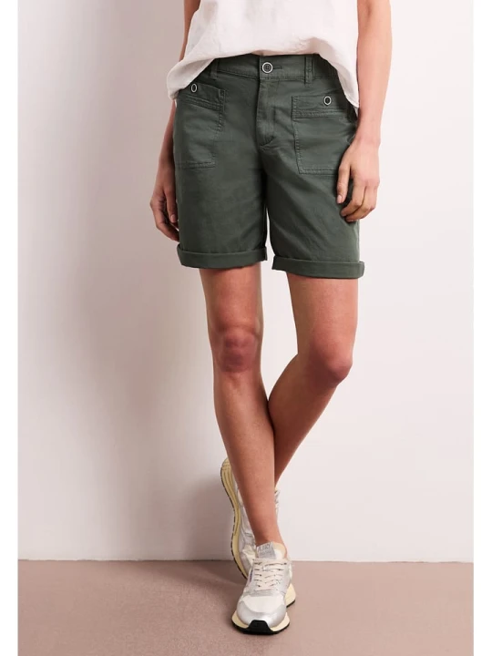 Zdjęcie produktu Street One Bermudy w kolorze khaki rozmiar: 36