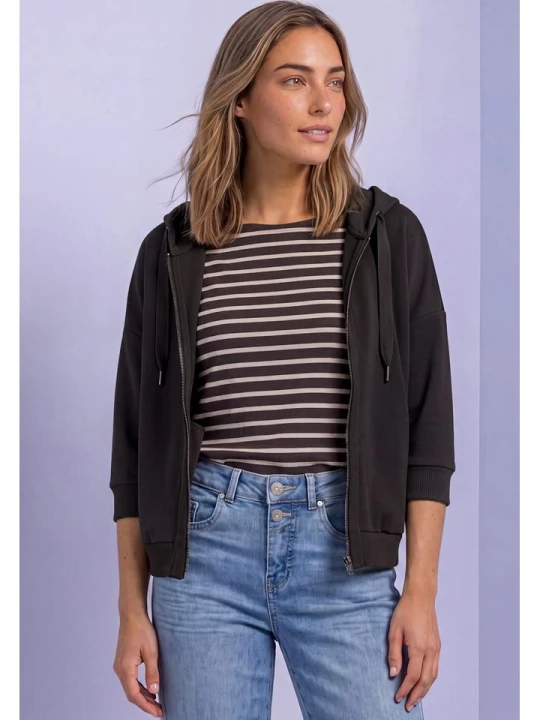 Zdjęcie produktu Street One Bluza w kolorze czarnym rozmiar: 42