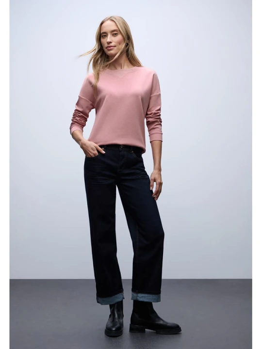 Zdjęcie produktu Street One Bluza w kolorze jasnoróżowym rozmiar: 38