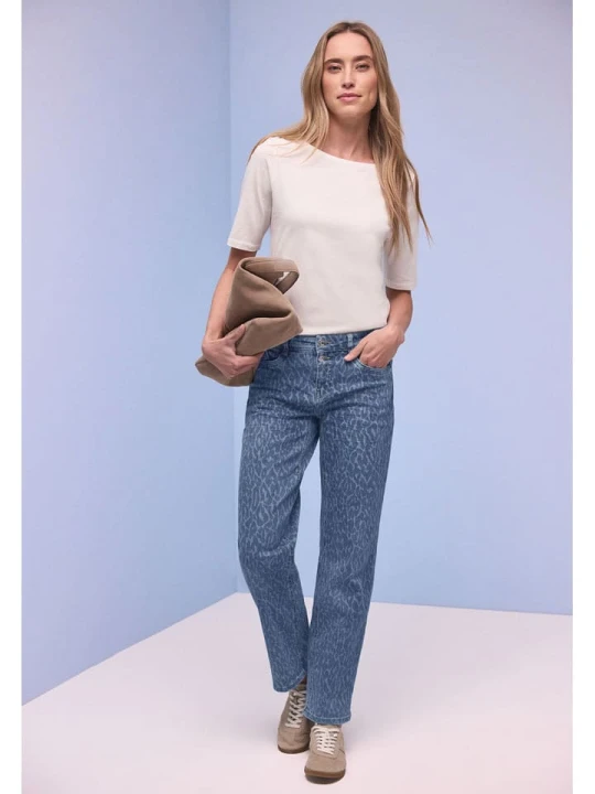 Zdjęcie produktu Street One Dżinsy - Regular fit - w kolorze niebieskim rozmiar: W27 / L28