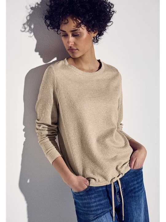 Zdjęcie produktu Street One Sweter w kolorze beżowym rozmiar: 40