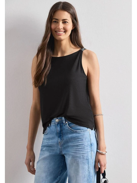 Zdjęcie produktu Street One Top w kolorze czarnym rozmiar: 40