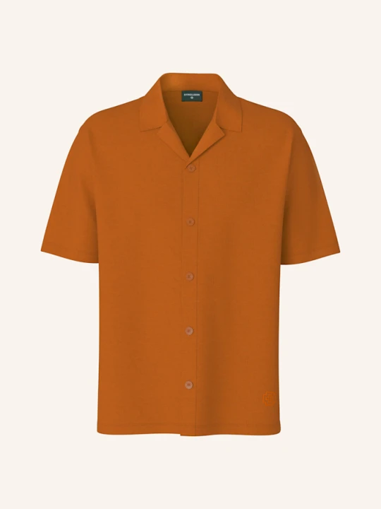 Zdjęcie produktu Strellson Koszula Z Dżerseju Soma Slim Fit braun CIEMNOPOMARAŃCZOWY