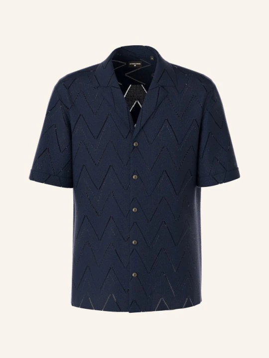 Zdjęcie produktu Strellson Koszulka Z Dzianiny Clint Regular Fit blau GRANATOWY