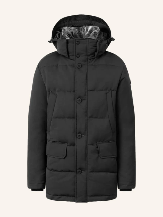 Zdjęcie produktu Strellson Parka Piazza Z Odpinanym Sztucznym Futrem schwarz CZARNY