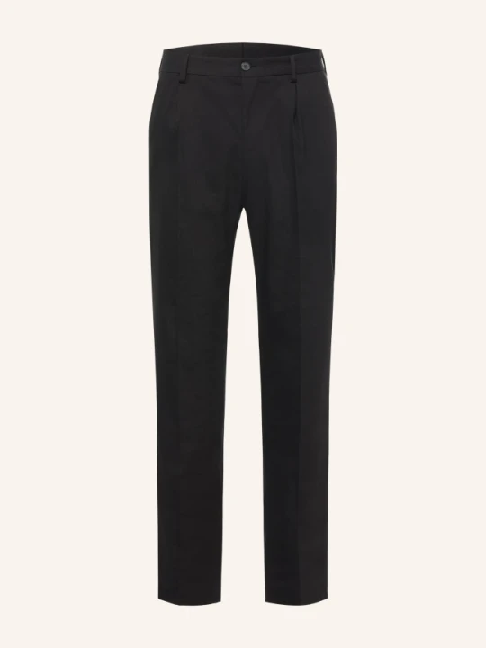 Zdjęcie produktu Strellson Spodnie Do Garnituru Tomeo Regular Fit Z Lnu schwarz 001 Black 001
