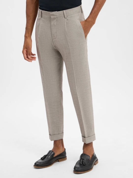 Zdjęcie produktu Strellson Spodnie - Luis Mężczyźni Comfort Fit beżowy