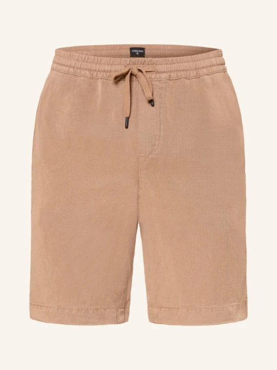 Zdjęcie produktu Strellson Szorty Kaji Relaxed Fit Z Lnem braun BEŻOWY
