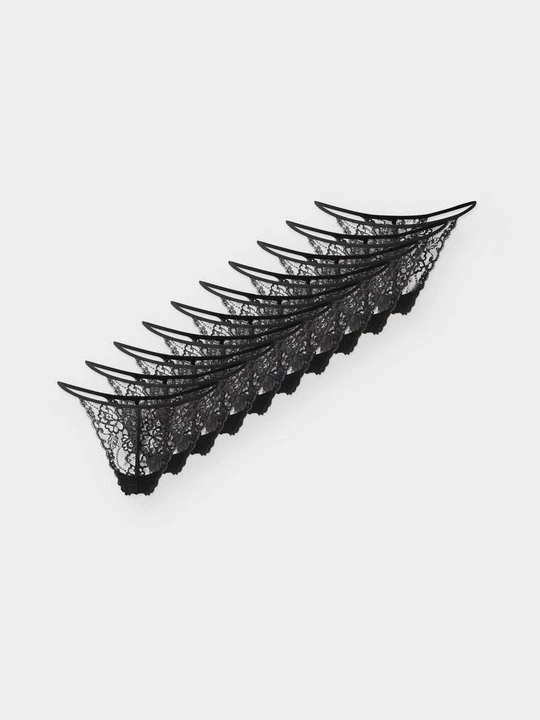 Zdjęcie produktu Stringi Anna Field By Zalando czarny