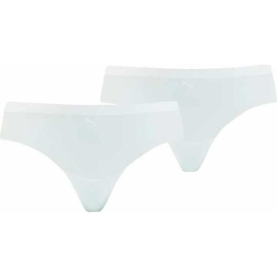 Zdjęcie produktu Stringi damskie Seamless Hang 2 pary Puma Biały