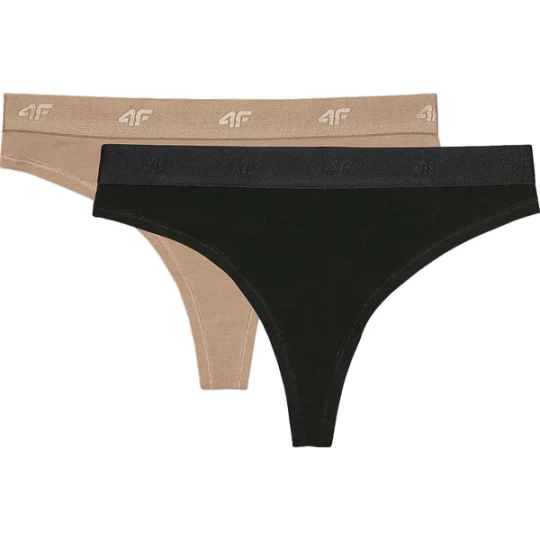 Zdjęcie produktu Stringi damskie UPTSF031 2 pary 4F