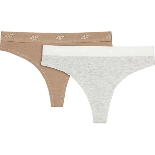 Zdjęcie produktu Stringi damskie UPTSF031 2 pary 4F