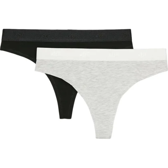 Zdjęcie produktu Stringi damskie UPTSF031 2 pary 4F