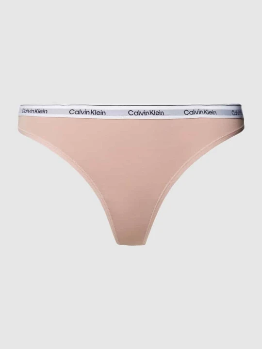Zdjęcie produktu Stringi w jednolitym kolorze Calvin Klein
