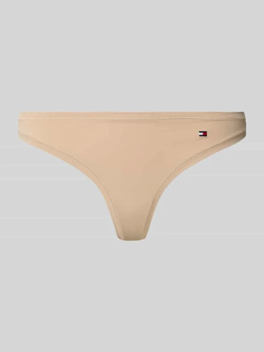 Zdjęcie produktu Stringi z elastycznym pasem Tommy Hilfiger Beżowy