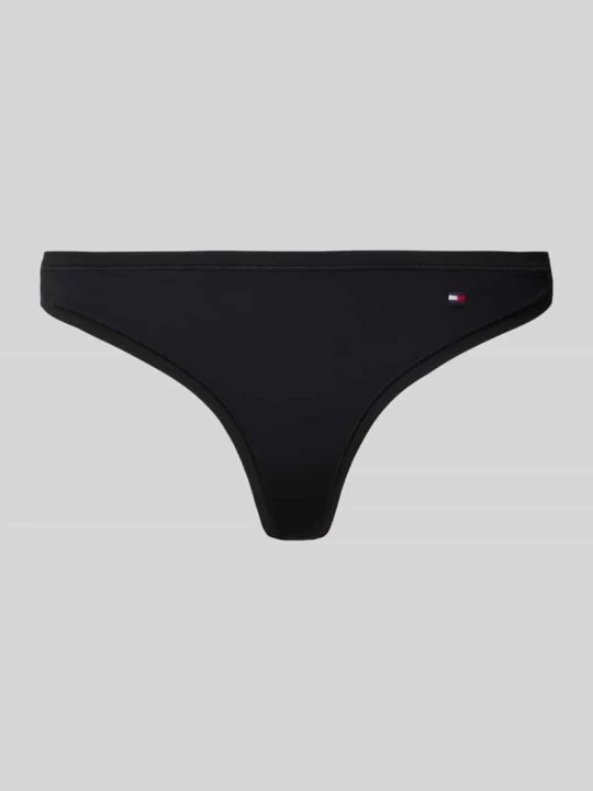 Zdjęcie produktu Stringi z elastycznym pasem Tommy Hilfiger Czarny