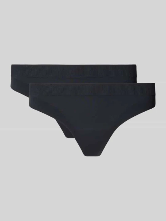 Zdjęcie produktu Stringi z logo w zestaw 2 szt. Puma Czarny