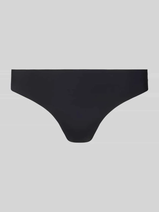 Zdjęcie produktu Stringi z mikrofazy bez szwów Jake*s Czarny
