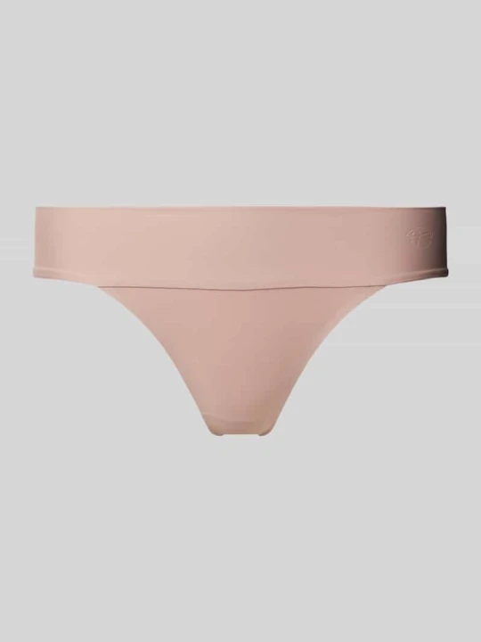 Zdjęcie produktu Stringi z szerokim fasonem bandażowym Model „Body Makeup Illusion” Triumph Ziemisty brązowy