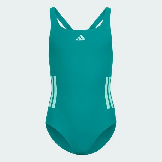 Zdjęcie produktu Strój do pływania 3-Stripes C-Back Kids Adidas zielony