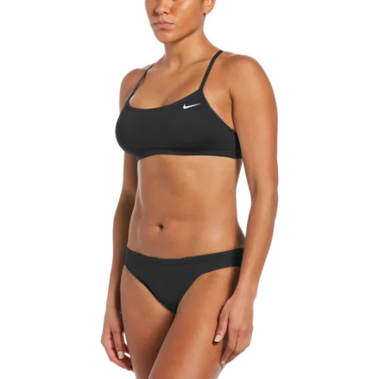 Zdjęcie produktu Strój kąpielowy damski Essential Racerback Bikini Set Nike Swim Czarny