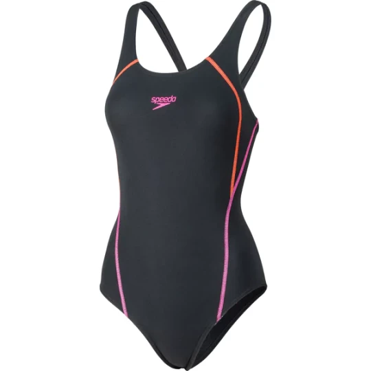 Zdjęcie produktu Strój kąpielowy damski Graphic Panel Muscleback Speedo Czarny