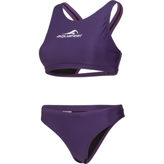 Zdjęcie produktu Strój kąpielowy damski Racerback Bikini Aquafeel Fioletowy