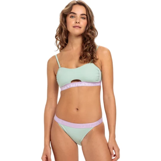Zdjęcie produktu Strój kąpielowy damski Sanming Bandeau Bikini Fila Zielony
