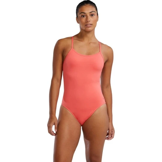 Zdjęcie produktu Strój kąpielowy damski Solid Cutoutfit TYR Różowy