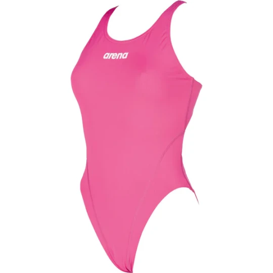Zdjęcie produktu Strój kąpielowy damski Solid Swim Tech High Arena Różowy