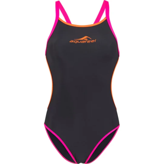 Zdjęcie produktu Strój kąpielowy damski V-Back Aquafeel Czarny