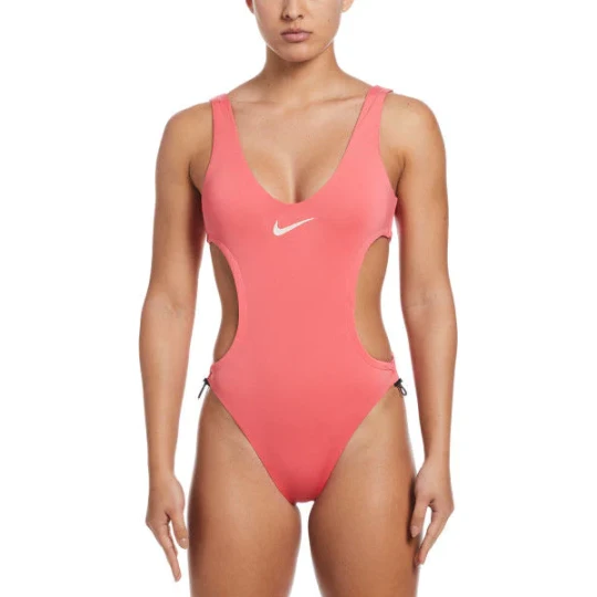 Zdjęcie produktu Strój kąpielowy damski Wild Cutout Nike Swim Różowy