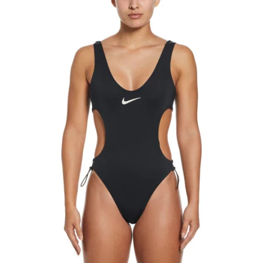 Zdjęcie produktu Strój kąpielowy damski Wild Cutout Nike Swim Czarny