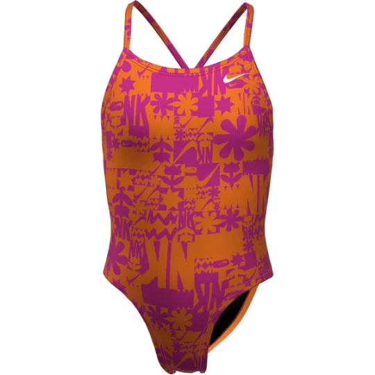 Zdjęcie produktu Strój kąpielowy dziewczęcy Lace Up Back One Piece Nike Swim