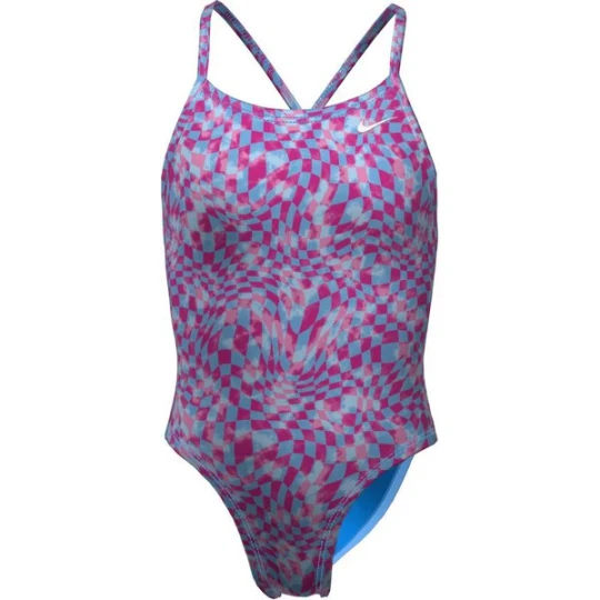 Zdjęcie produktu Strój kąpielowy dziewczęcy Lace Up Back One Piece Nike Swim