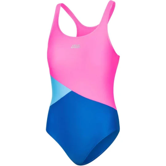 Zdjęcie produktu Strój kąpielowy dziewczęcy Pola Aqua-Speed Różowy