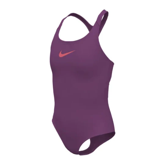 Zdjęcie produktu Strój kąpielowy dziewczęcy Racerback Nike Swim Fioletowy