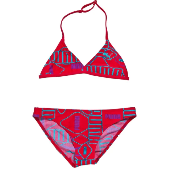 Zdjęcie produktu Strój kąpielowy dziewczęcy Sportive Triangle Bikini Puma