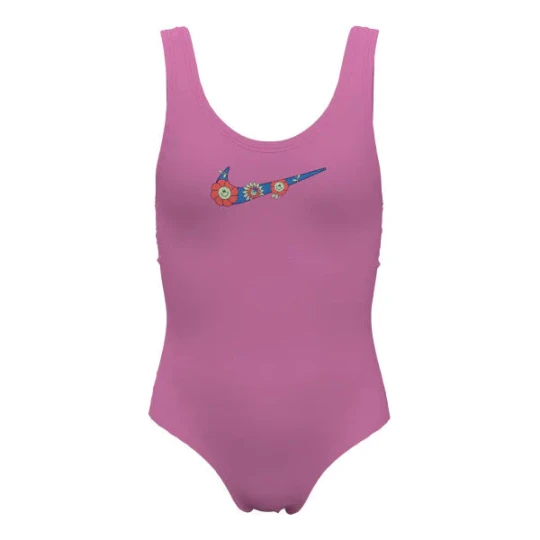 Zdjęcie produktu Strój kąpielowy dziewczęcy U-Back One Piece Nike Swim Różowy
