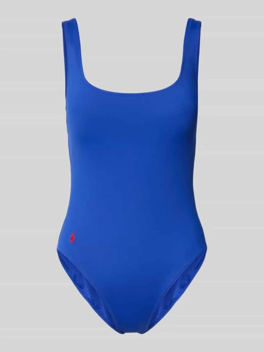 Zdjęcie produktu Strój kąpielowy z przeszyciem logo Polo Ralph Lauren Królewski niebieski