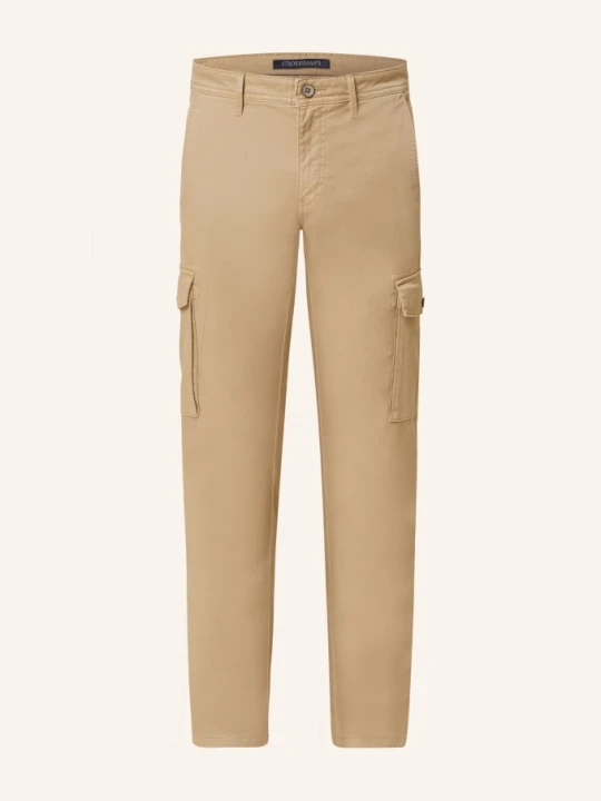 Zdjęcie produktu Strokesman's Bojówki Cavalery Slim Fit beige
