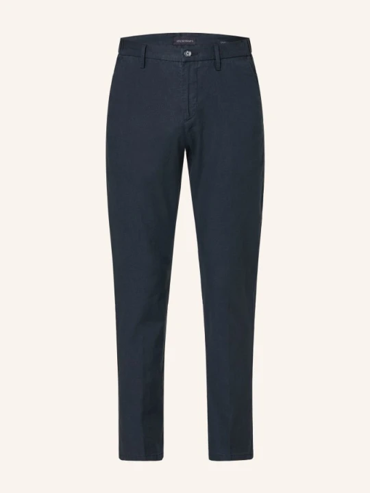 Zdjęcie produktu Strokesman's Chino Regular Fit Z Lnem blau GRANATOWY
