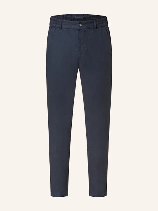 Zdjęcie produktu Strokesman's Chinosy Extra Slim Fit Z Dodatkiem Lnu blau GRANATOWY