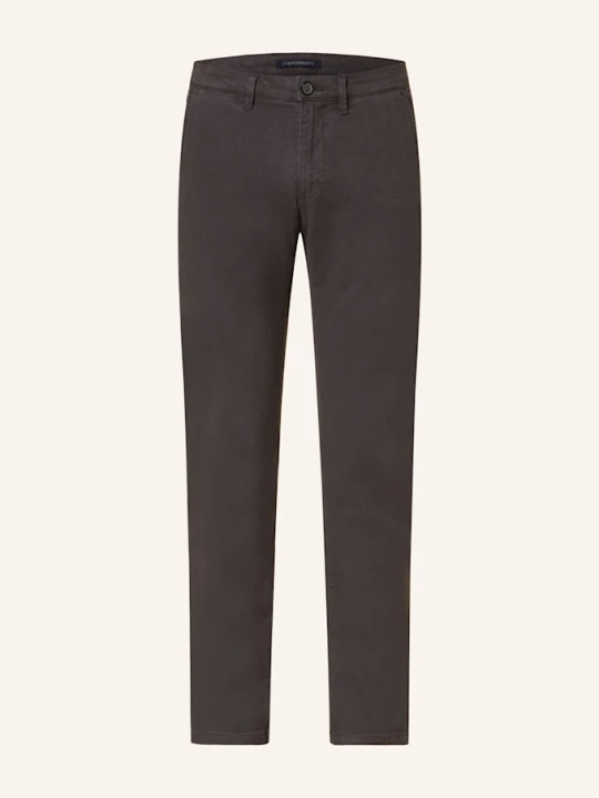 Zdjęcie produktu Strokesman's Chinosy Z Piki Slim Fit grau CZIEMNOSZARY