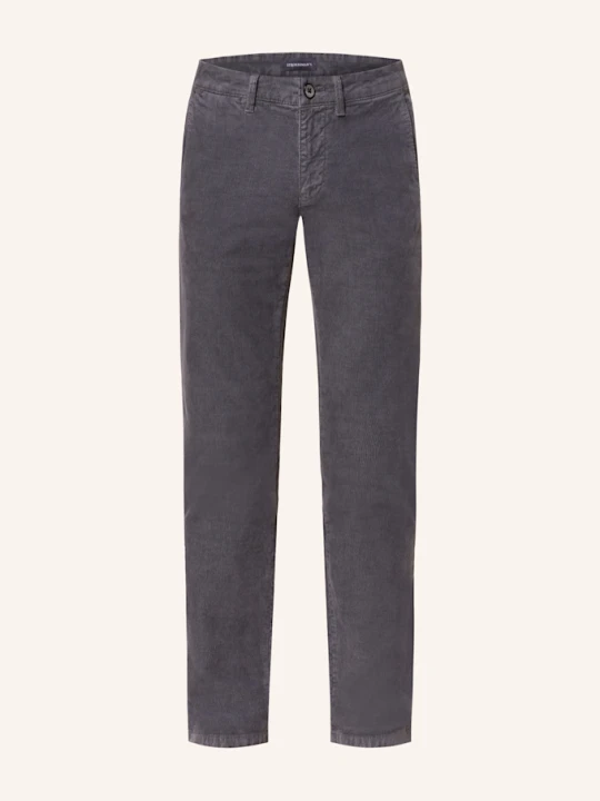 Zdjęcie produktu Strokesman's Chinosy Ze Sztruksu Slim Fit grau SZARY