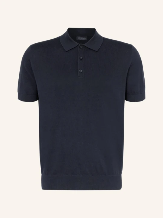 Zdjęcie produktu Strokesman's Dzianinowa Koszulka Polo blau GRANATOWY