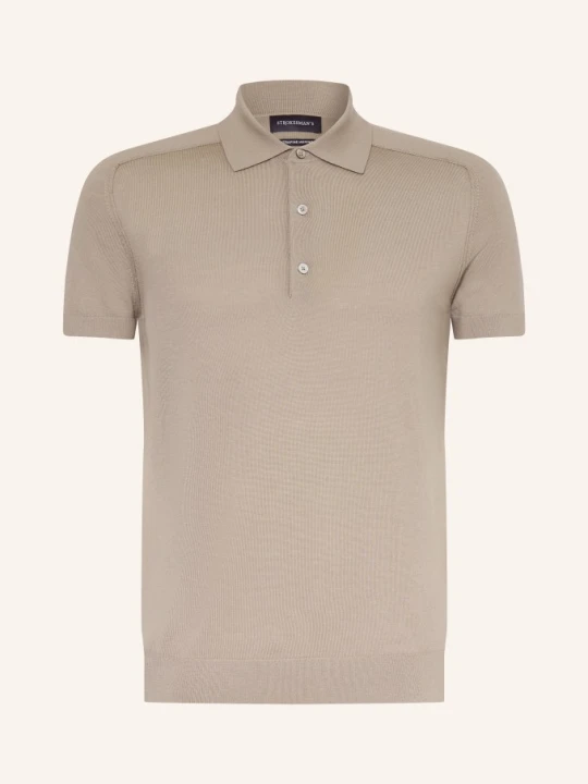 Zdjęcie produktu Strokesman's Dzianinowa Koszulka Polo gruen KHAKI