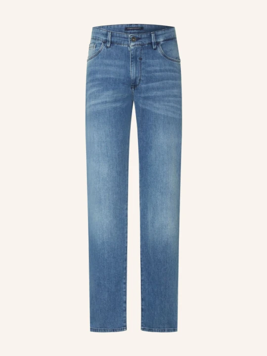Zdjęcie produktu Strokesman's Jeansy O Regularnym Kroju blau 4800 Light Stone