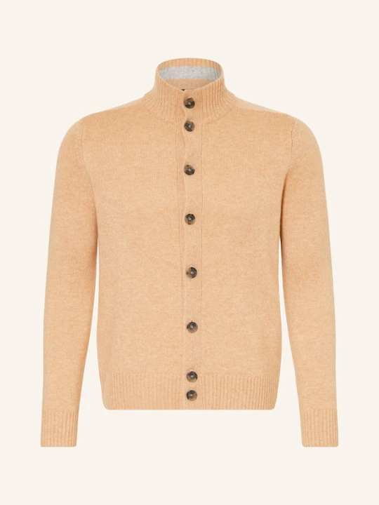 Zdjęcie produktu Strokesman's Kardigan Z Kaszmiru beige
